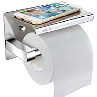 Portarrollos para Papel Higiénico- Telgoner portarrollos baño adhesivo- Acero inoxidable SUS304- Porta Rollos de Papel…